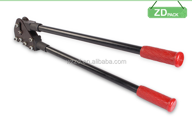 0.8MM - 1.2MM Steel Strapping Sealer Down Cut Side Action Heavy Duty Steel Banding Sealer