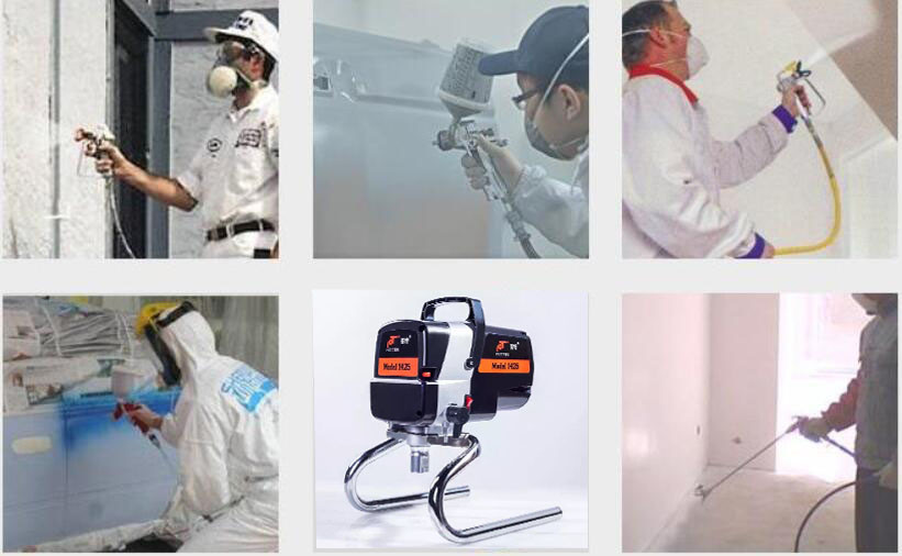 Water Based Airless Paint Sprayer / 1.5L/Min Magnum Paint Sprayer
