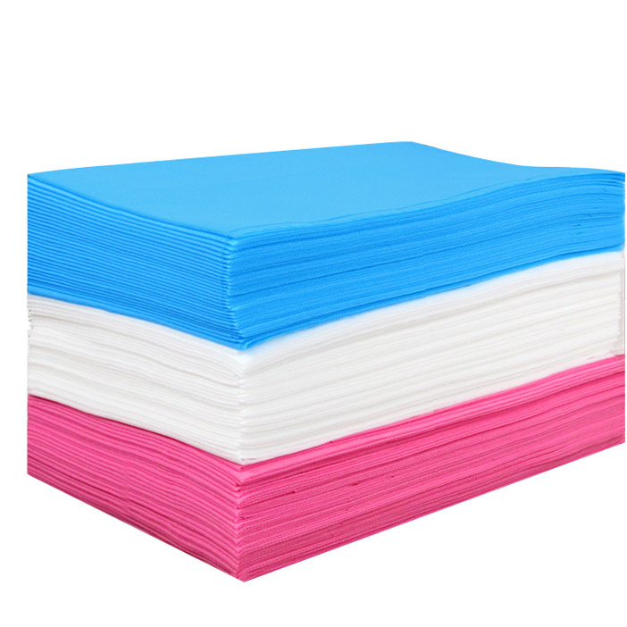 Sterile Waterproof Disposable Bed Sheets For Travel Spa Bed Sheets Wholesale PP PE SMS