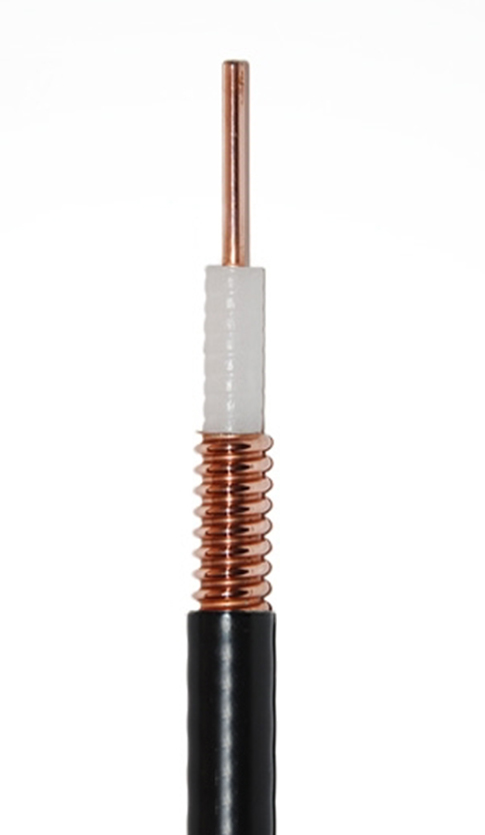RF Cable 1/2" Super Flexible Helical Corrugated Copper Tube Coaxial Cable