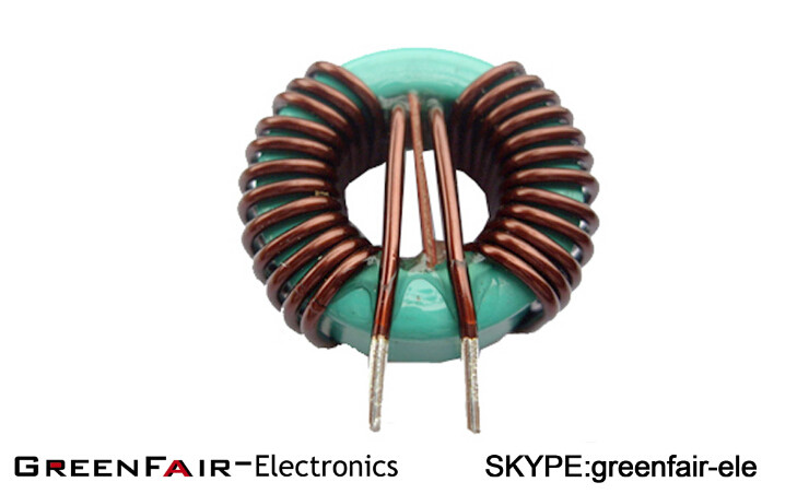 Magnetic Core High Frequency Common Mode Choke Iron Powder Core 2.0mm Wire Winding