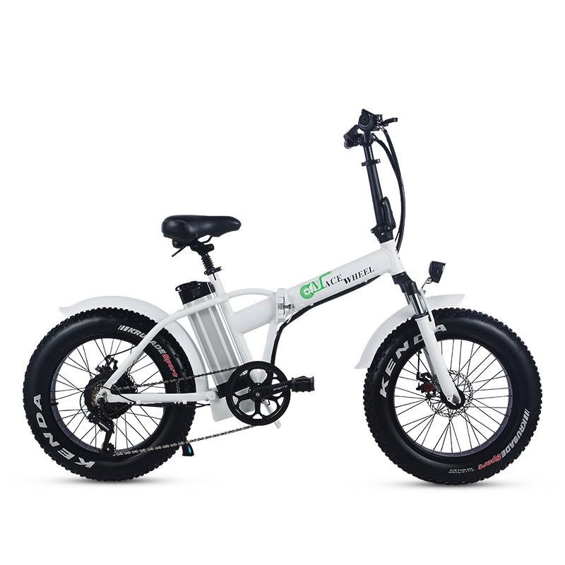 500W Motor Fat Electric Bike Foldable with 48V 15AH Lithium Battery and 20" Wheel Size