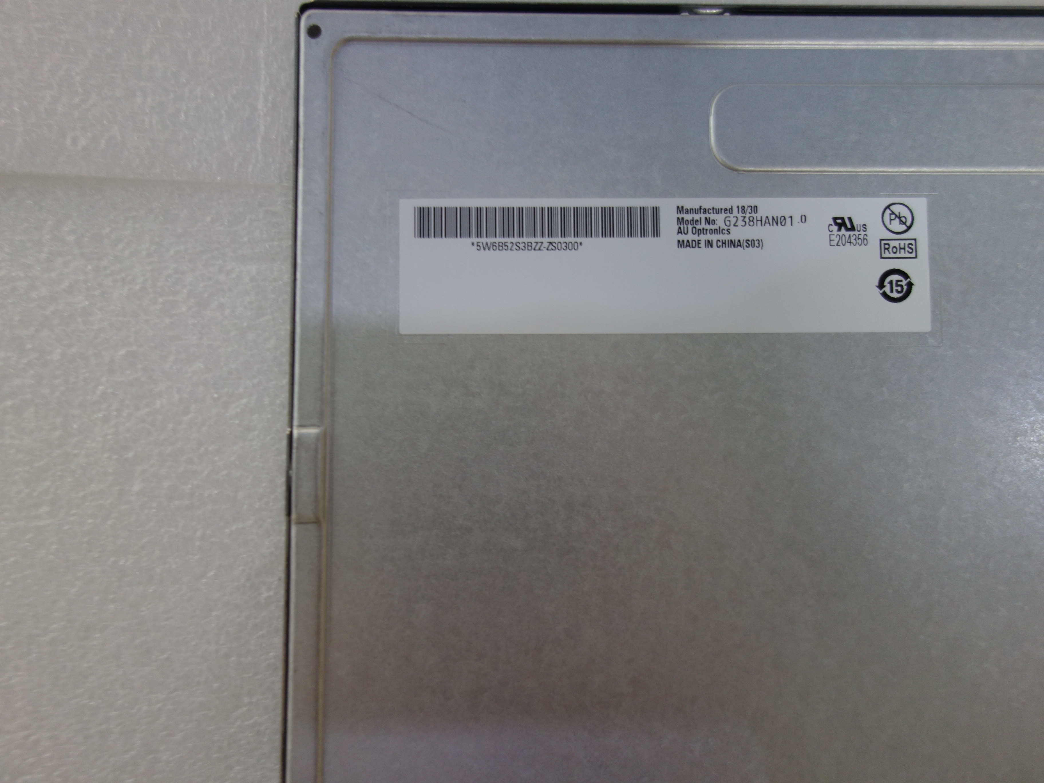 250 Cd/M² 8 Bit G238HAN01.0 23.8" LCM AUO LCD Panel