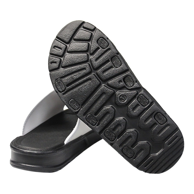Custom Printable Leather Sublimation PVC Flip Flops With Buckle Blank Slippers For Photos Printing