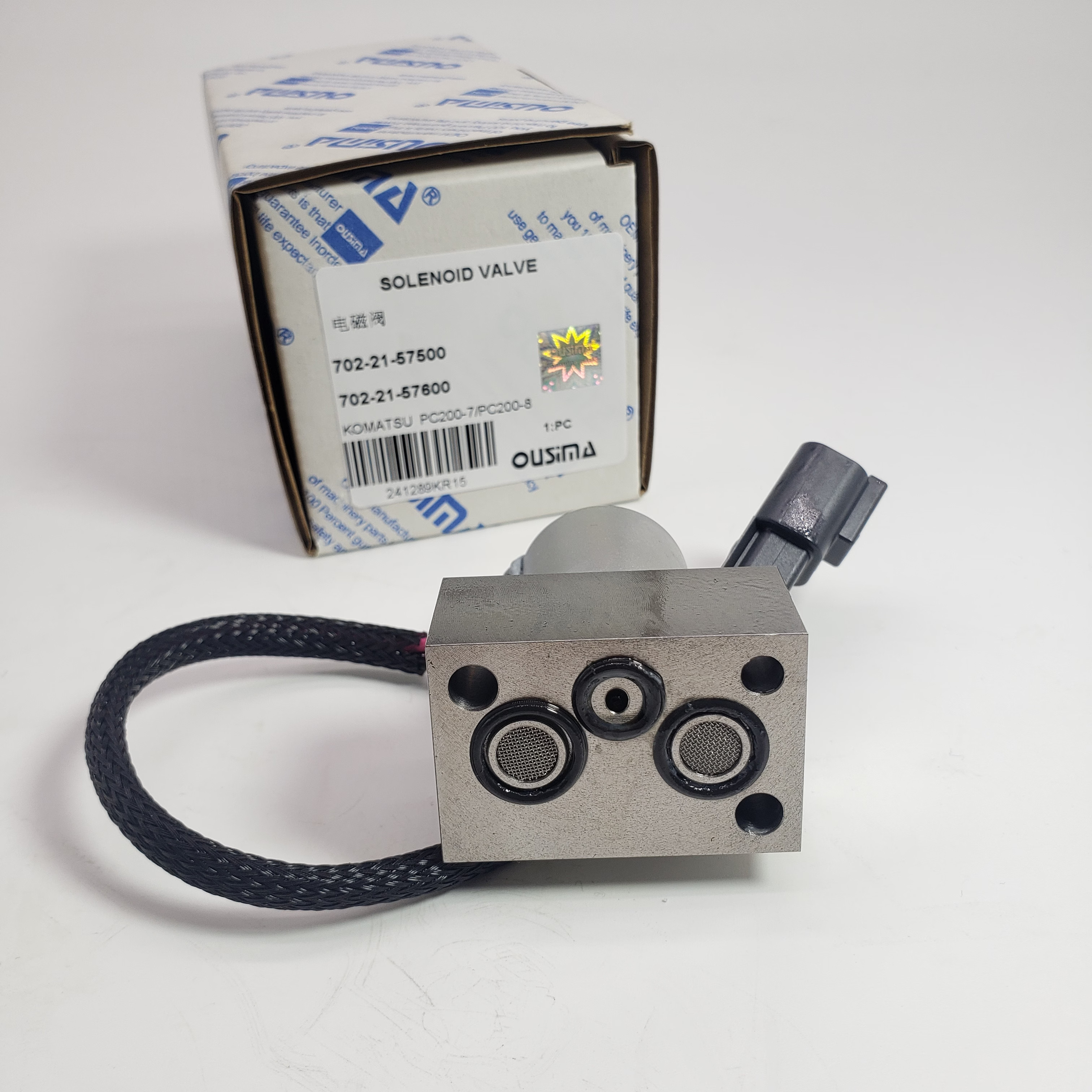 Solenoid Valve 702-21-57500 702-21-57600 For KOMATSU PC300-8 PC350-8 PC400-8 PC450-8