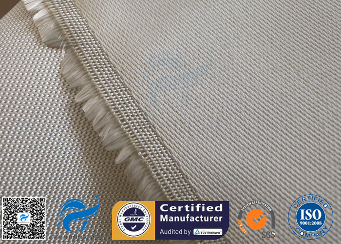 600g Break Twill Satin Fiberglass High Silica Fabric For Fire Welding Blanket
