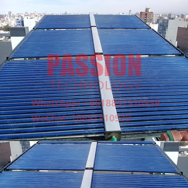 1500L Centralized Solar Heating System 40tubes Non Pressure Solar Collector