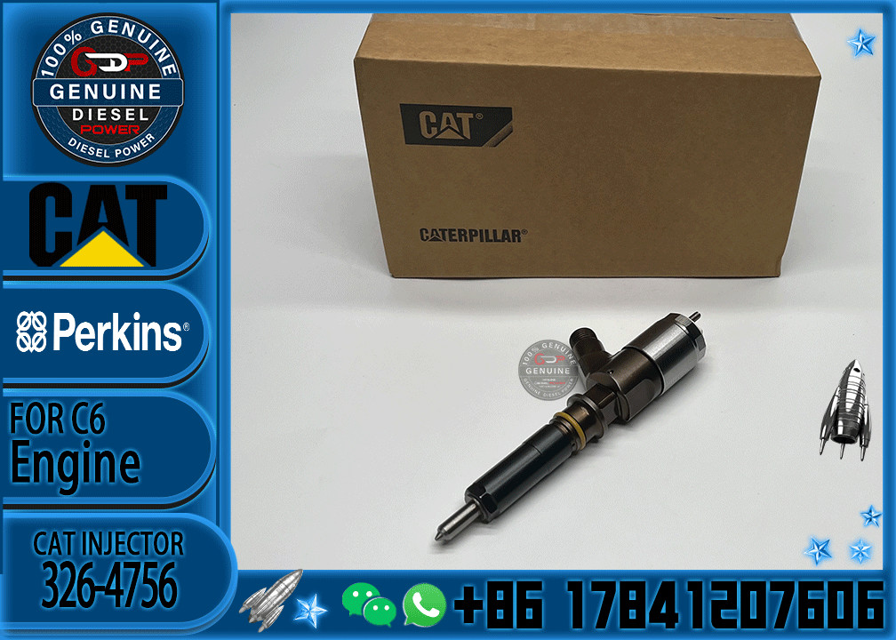 Caterpillar CAT326-4756/32F61-00014/326-4740/32E61-00022 C4.2 E312D/315D/318D Engine Fuel Injector