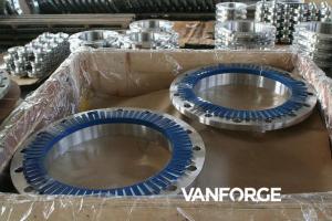 Buy cheap DIN 2527 Forged Steel Flange Fully Machined Pressure Resistance Anti Corrosion product