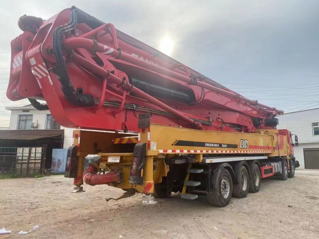 2020 Used Concrete Pump Truck 62m Volvo Chassis Truck Mounted Pump Construction Equipment