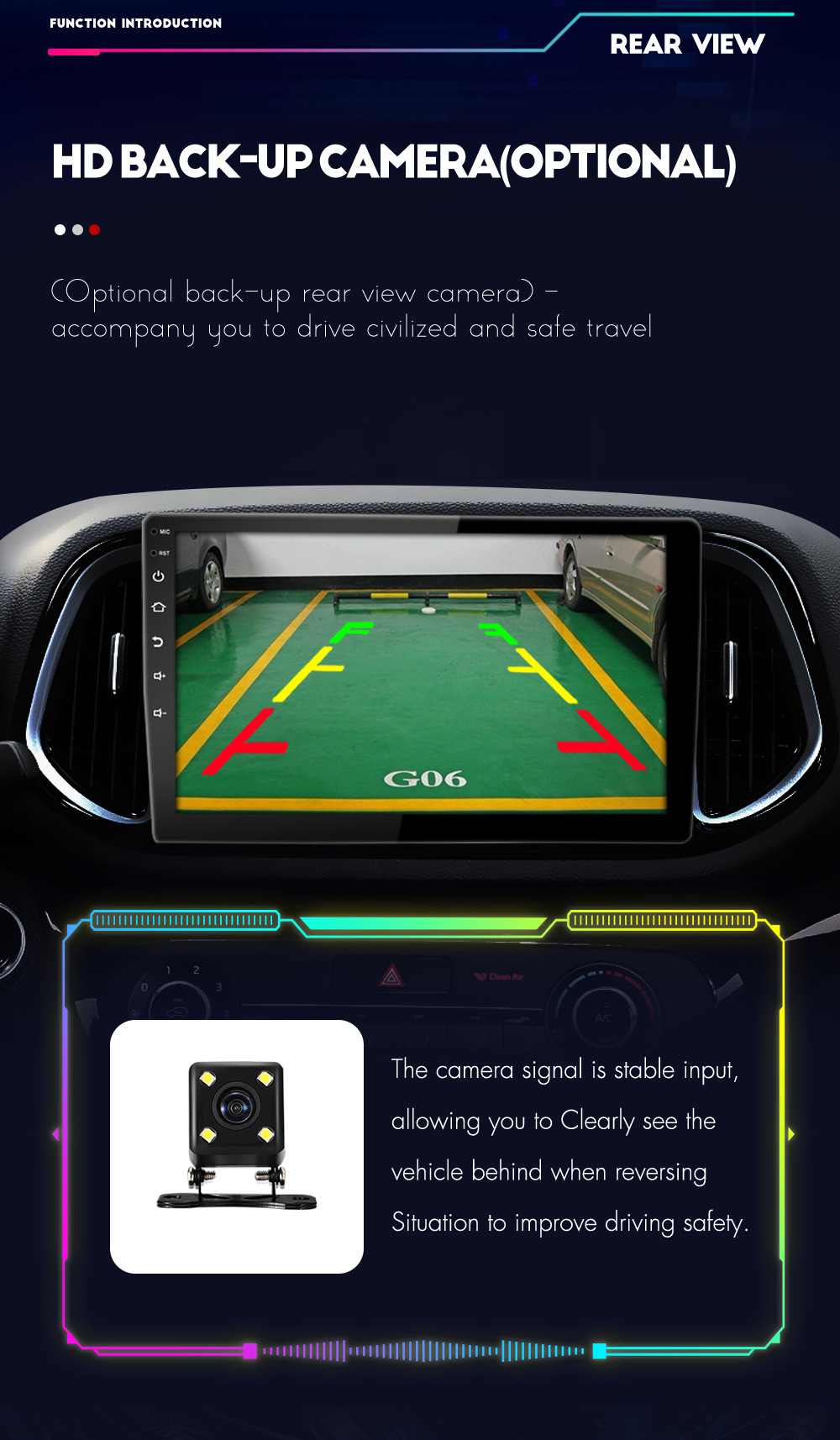 1 Din Android Car Radio Player 7/9/10 Inch Touch Screen for Toyota/Nissan/Hyundai/Honda