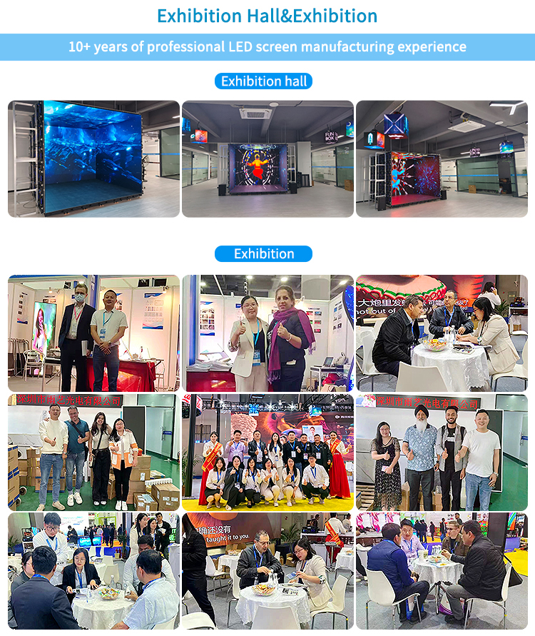 Portable Stage Backdrop Screen P2.9 P3.9 P4.8 LED Display Screen Panel