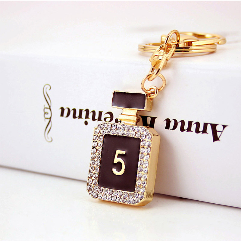 Heart Shaped Key Chain Ornaments 1.3 Inch Wide Crystal Irregular