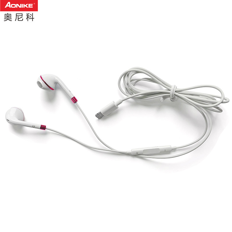 OEM Sports 105dB 10mm Lighting Cable Earphones