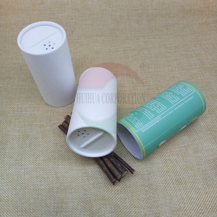Luxury Rolled Edge Paper Cardboard Cylinder Packaging Eco Freindly