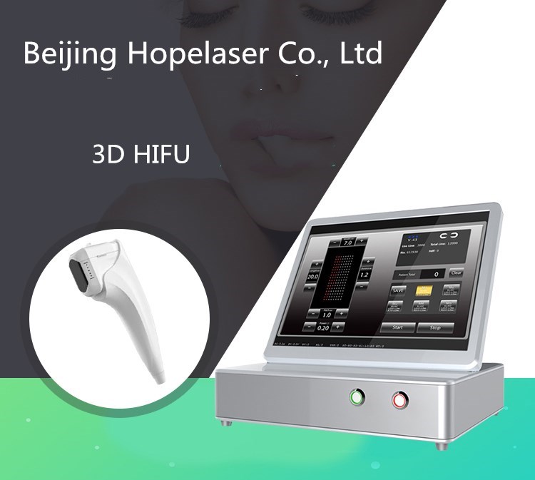 Professional 3d hifu face lifting machine/11 lines 3d hifu/ wrinkle removal hifu machine