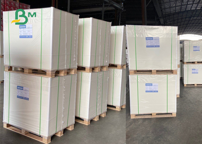  200gsm + 15g PE Cupstock Paper Board For Drinking Cups Food Safe 720 x 1020mm