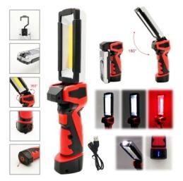 Buy cheap Rechargeable LED Hand Held Work Light Foldable Power Bank Emergency Light product