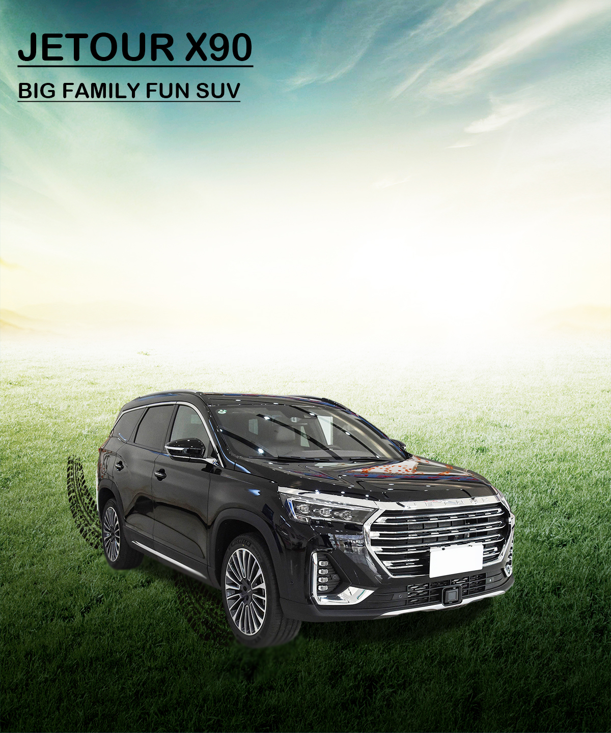 2023 2024 Top Selling 2.0T Chery Jetour X95 SUV Cars Petrol Car Forward Shift Number 7 Aluminium alloy Roof rack