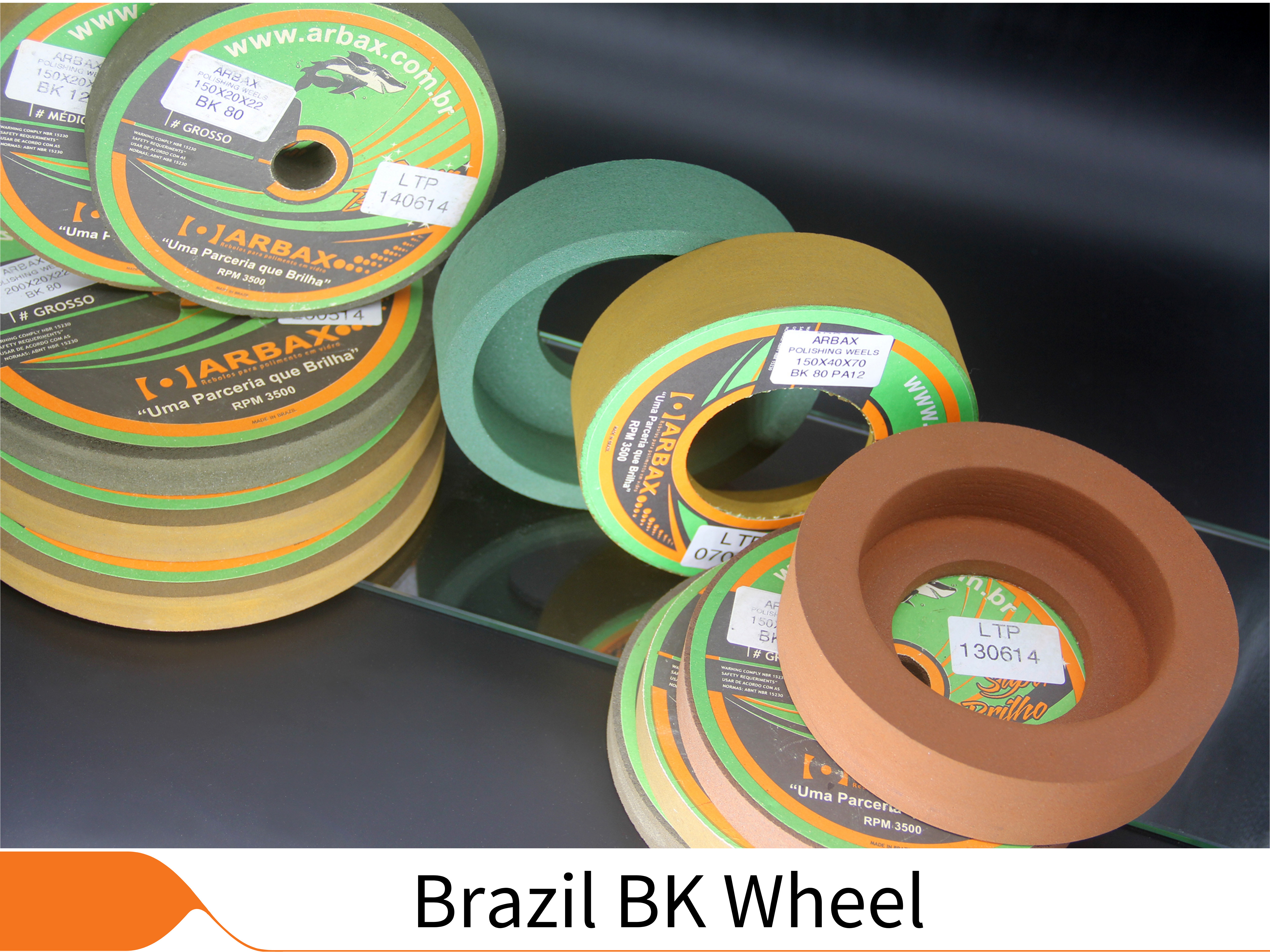 Whole Sale Red Resin Grinding Wheel For Edging Beveling Machine