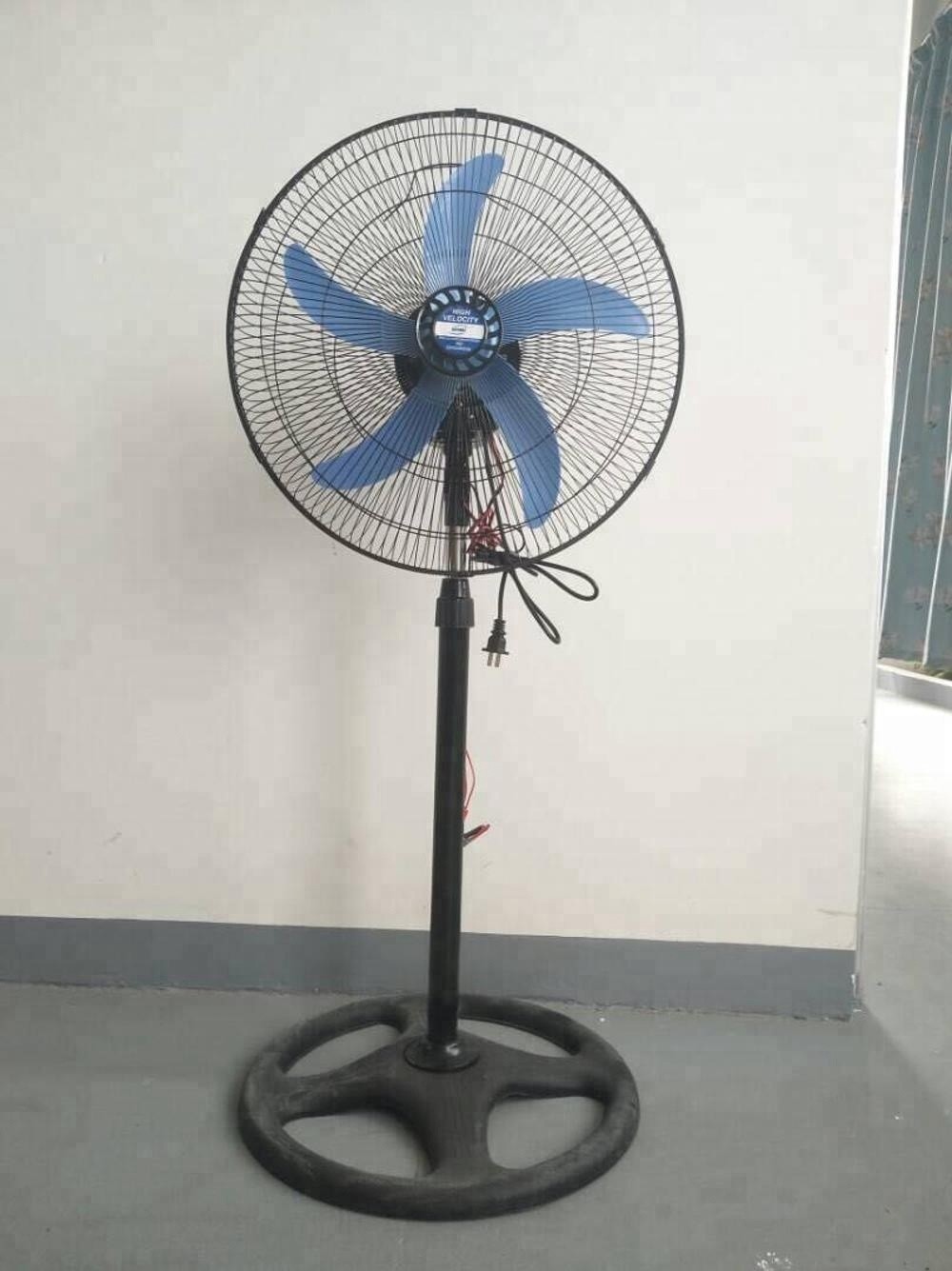 Air Cooling 18 Inch Industrial Electric Stand Fan With Round Base