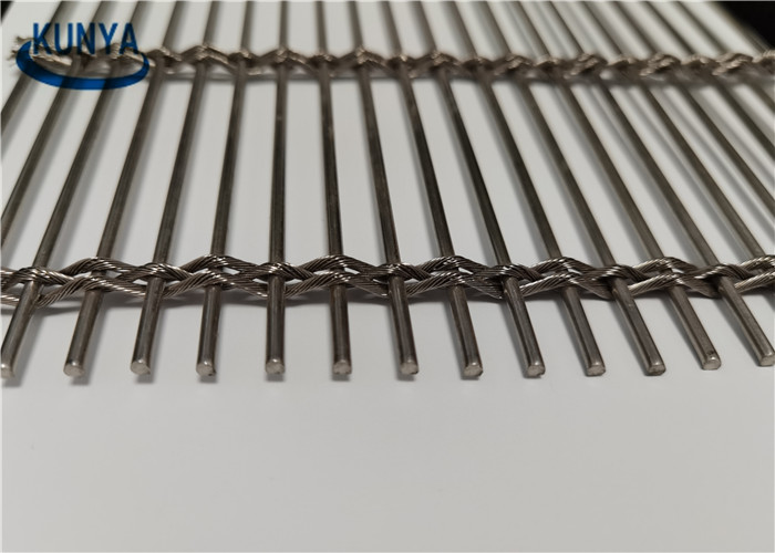 Aluminium Facade Cladding Shower Curtain Chainmail Decorative Wire Mesh