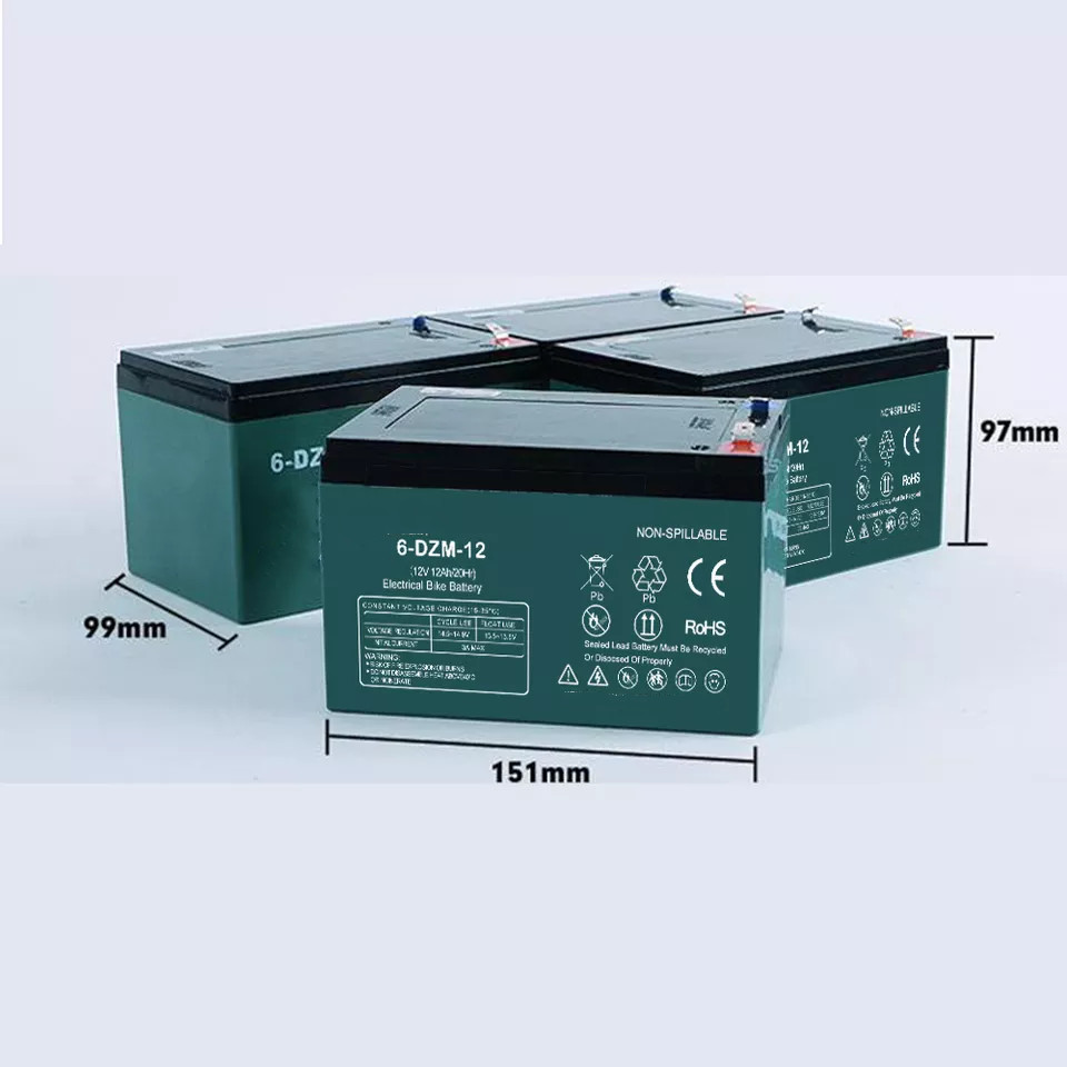 12V 24V 48V 100AH 40AH 200AH 300AH Deep Cycle OEM ODM Storage Gel Lead Acid Battery For E-Bike/Motorcycle/Wheelchair