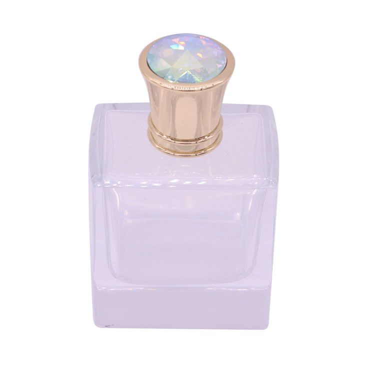 ODM OEM Color Custom Perfume Bottle Lids Eco - Friendly Metal With Stone