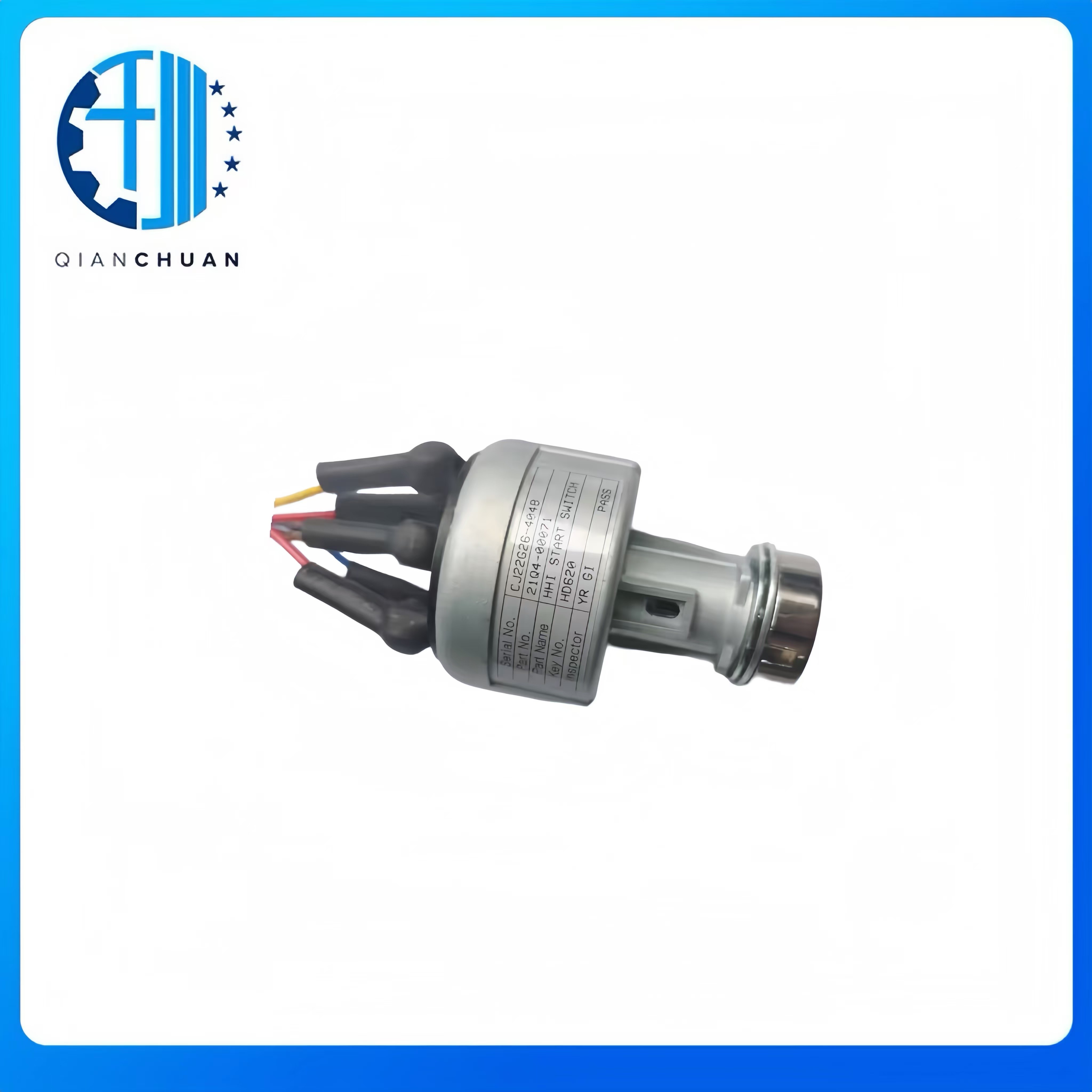 Ignition Switch 21Q4-00071 for Hyundai R140LC-9 R220LC-9S HX220L Excavator Spare Part