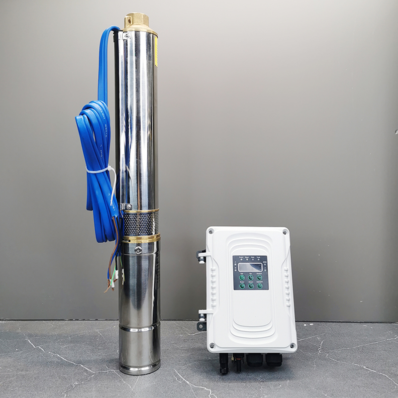 Solar Water Pump 400 Watt Submersible DC Borehole Pump Solar Water For Deep Well Agriculture Farm