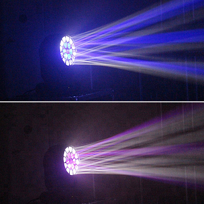 19x12w RGBW 4in1 Hawkeye Small Bee Eyes LED Moving Head Beam Light