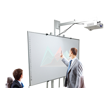 96 Inch Infrared Interactive Whiteboard 10ms For Multimedia Teaching