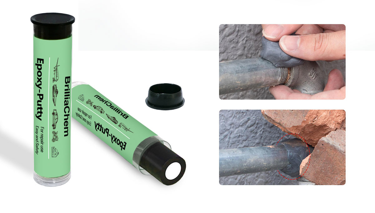 28g 57g Epoxy Resin Putty Steel Epoxy Putty Repair Stick With 60mm Tube