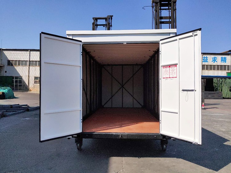 Galvanized 3m 4m 6m 20ft Flat Pack Mobile Storage Portable Foldable Self Storage Container for Space Efficiency