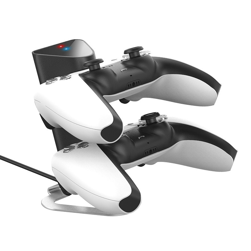 Suspension Dual Controller Charging Station Stand For PS5 Gaming Controller