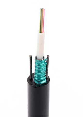 Outdoor Fiber Optic Cable 2 Core 4 Core 6 Core Single Mode G652D GYXTW