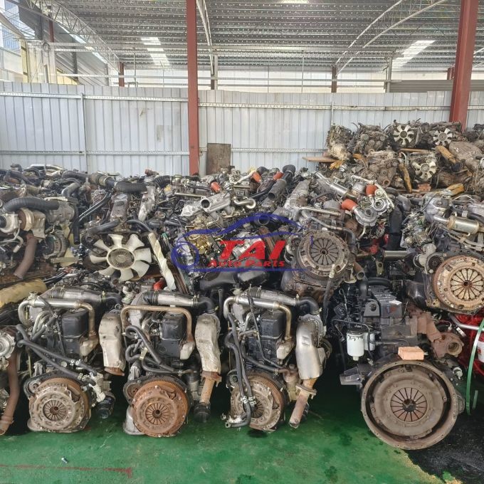 Complete Genuine 4JH1 Used Japanese Engines For Isuzu 4JJ1 3.0 Engine