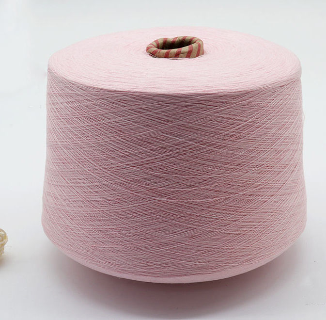 Recycled Washable Cotton Blend Yarn , Breathable Cotton Acrylic Mix Yarn