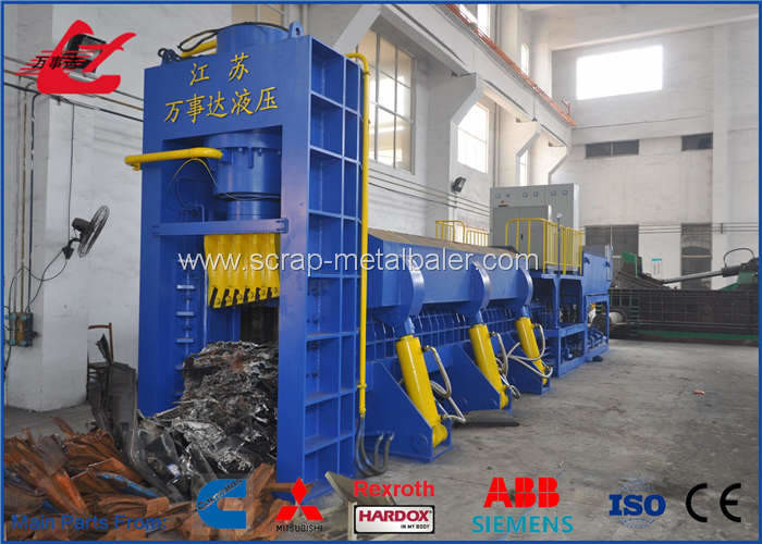 Waste Vehicles Hydraulic Baling Shear For Waste Car Recycling Yards Motor drive