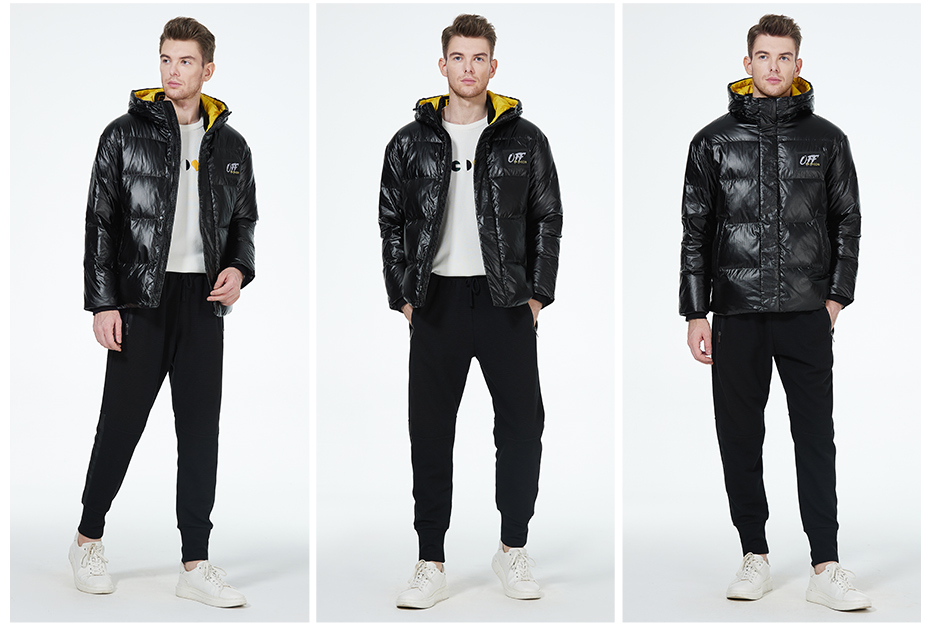 Bright Silver Waterproof, Windproof Jacket. short coat, shining fabric, waterproof, oilproof, black colour