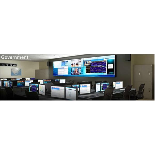 46" 1080P 10X10 500cd/M2 0.88mm Bezel Led Screen Video Wall