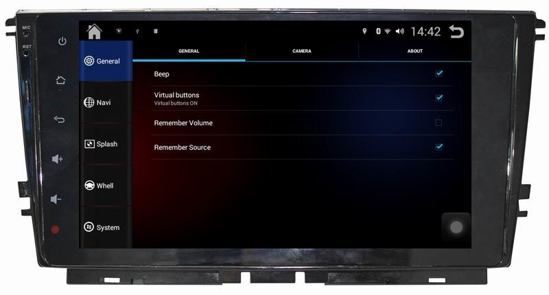 Ouchuangbo car multimedia stereo android 4.4 system for Volkswagen Lamando 2015 support wifi 3g bluetooth AUX