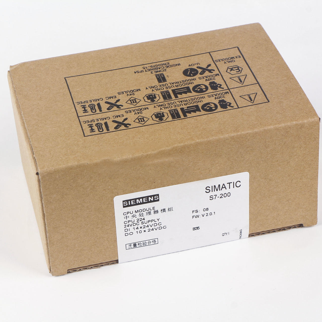 SIEMENS PLC SIMATIC S7-1500 CPU 1518-4 PN/DP ODK 6ES7518-4AP00-3AB0 CENTRAL PROCESSING UNIT WITH ODK