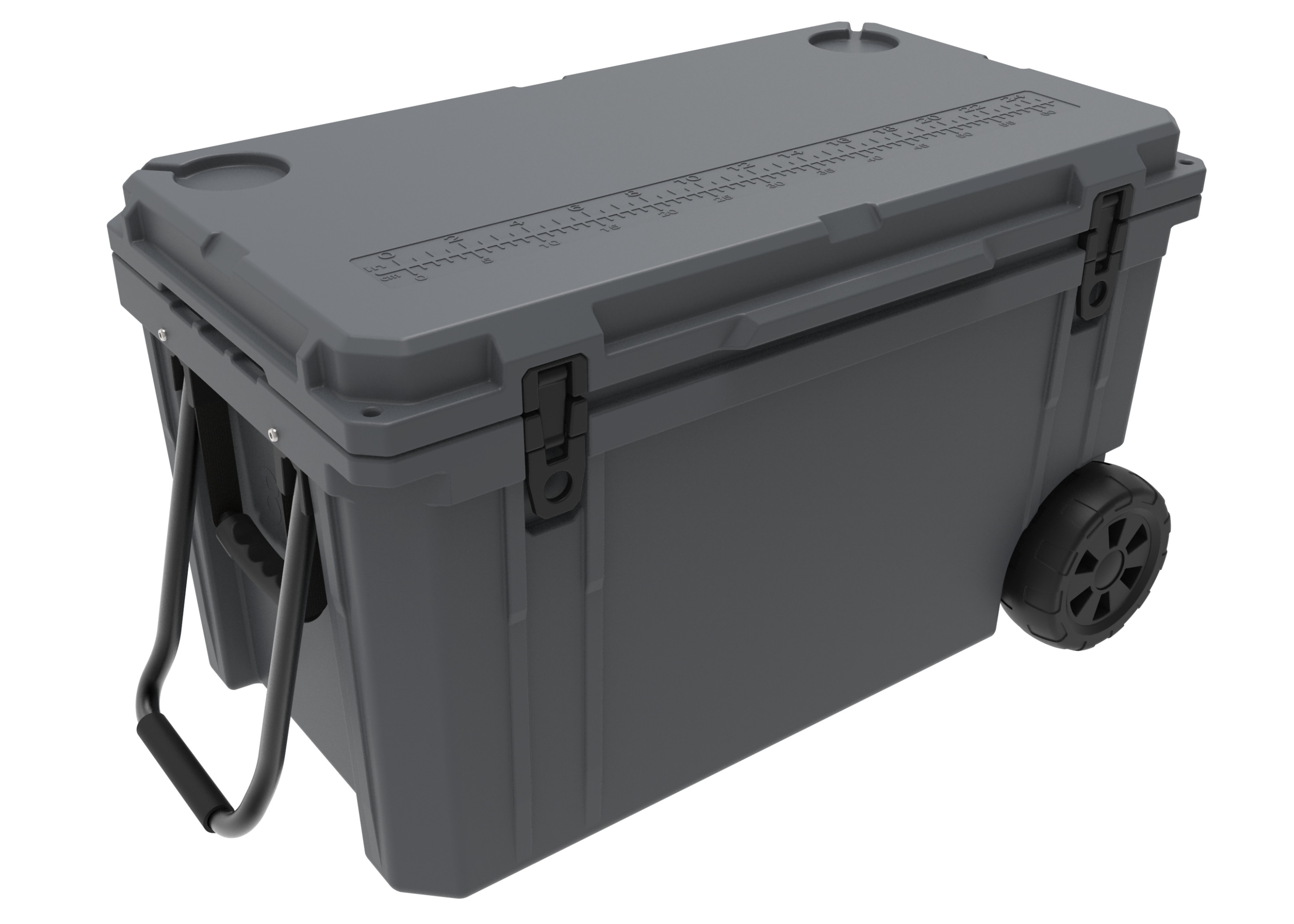 U3+ LLDPE Rugged Rotomolded Cooler Box Customized 80QT Capacity