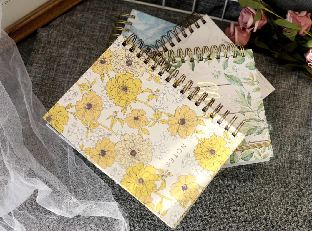 2021 Free Template Diaries and Organisers Journal Goal Student Planner Custom Paper Spiral Notebook A4