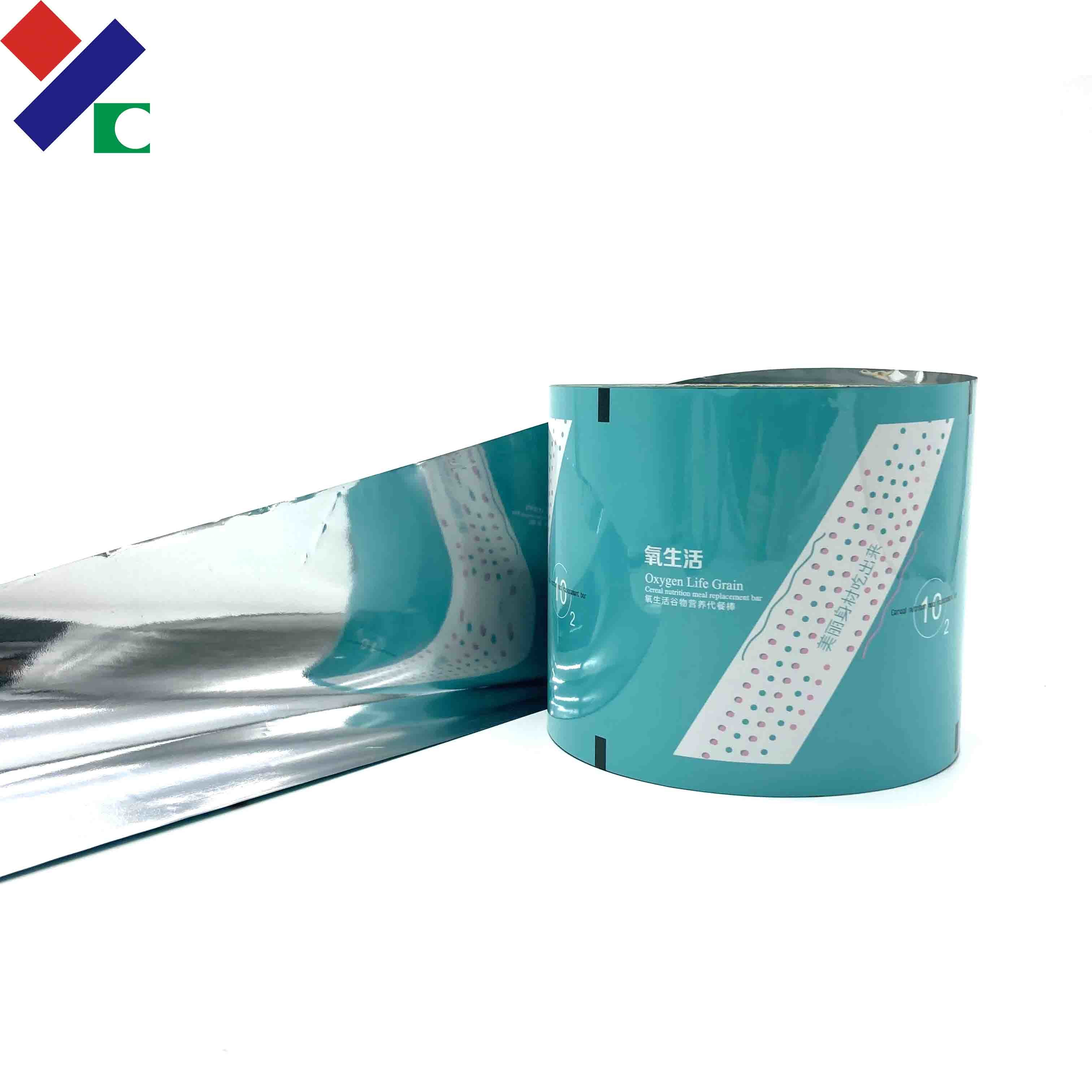Durable Plastic Food Packaging Film Roll CPP / BOPP 0.02*2000m For Snack Bag
