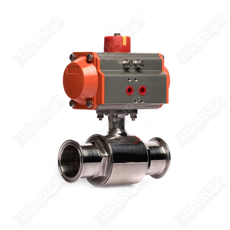 DN40 To DN600 Headless Lug Type Butterfly Valve With PTFE Lined
