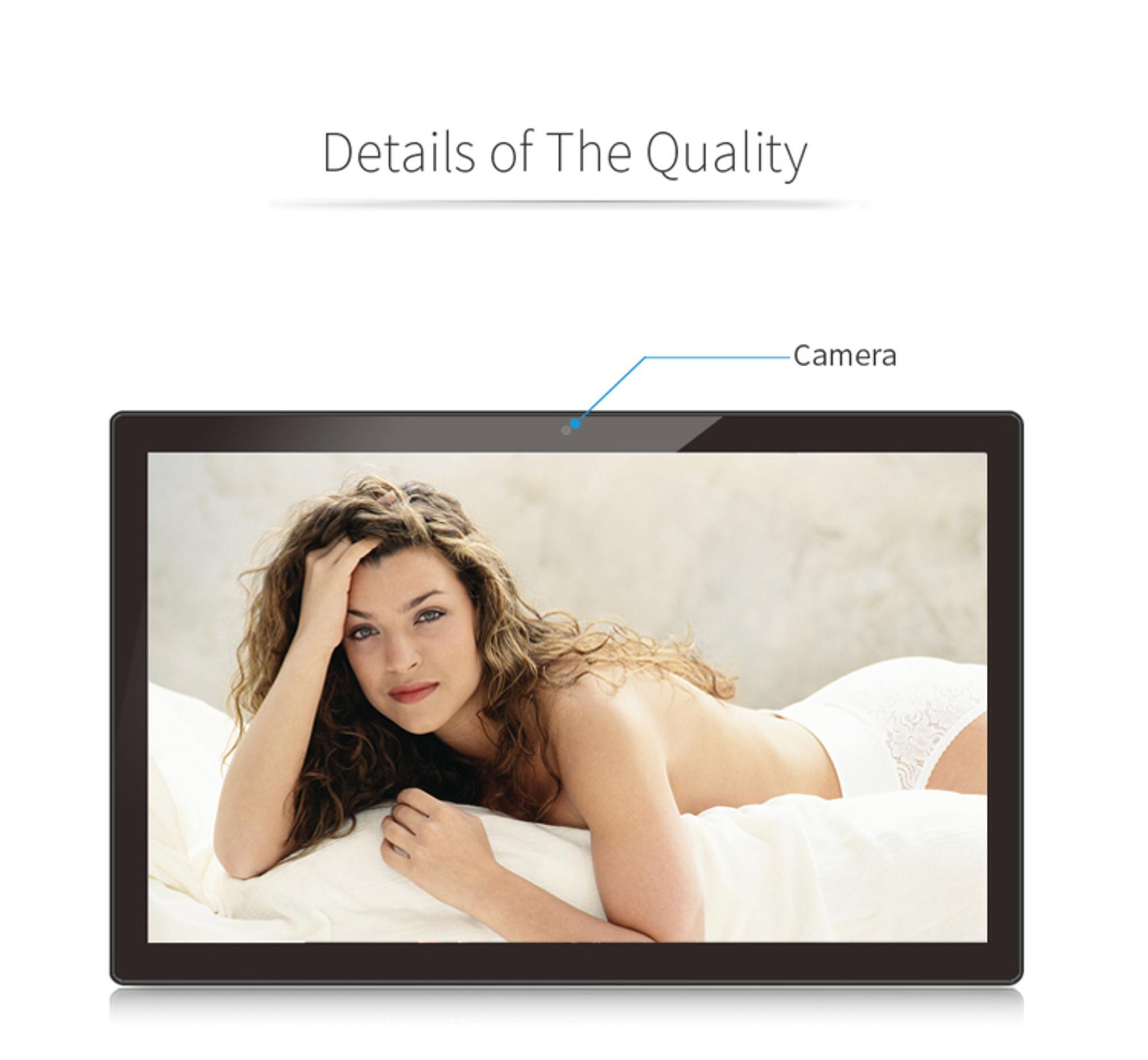 1920*1080 17.3 Inch All In One Android Tablet FHD Treadmill Touch Screen Tablet