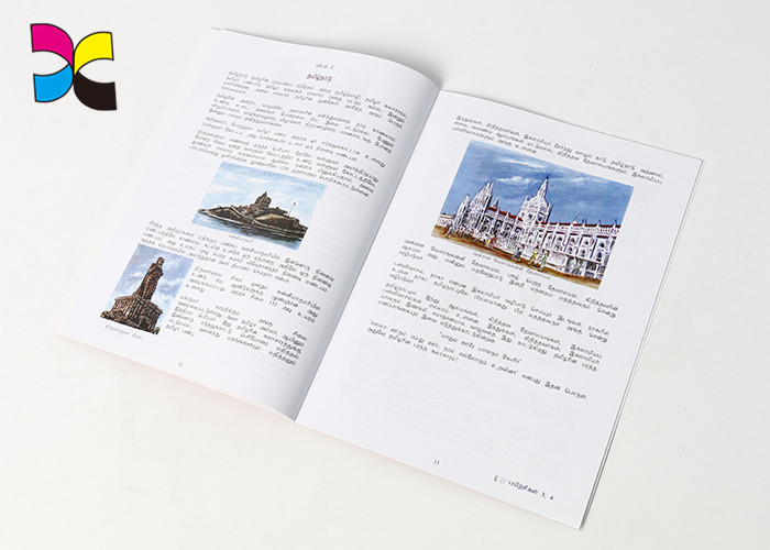 Professional Write And Wipe Book Printing Catalog With Sewing Binding , Spiral Binding