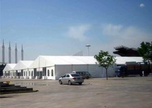 Buy cheap Customized Size Steel Structure Outdoor Event Tents For Exhibition Fairs / Trade Show product